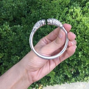 Fierce Vintage Medieval Style Lion Bracelet!
